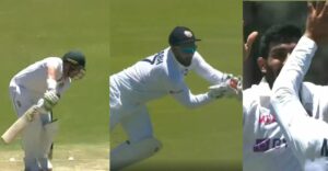 WATCH – Jasprit Bumrah removes Dean Elgar with a peach of a delivery on Day 3 of the first Test