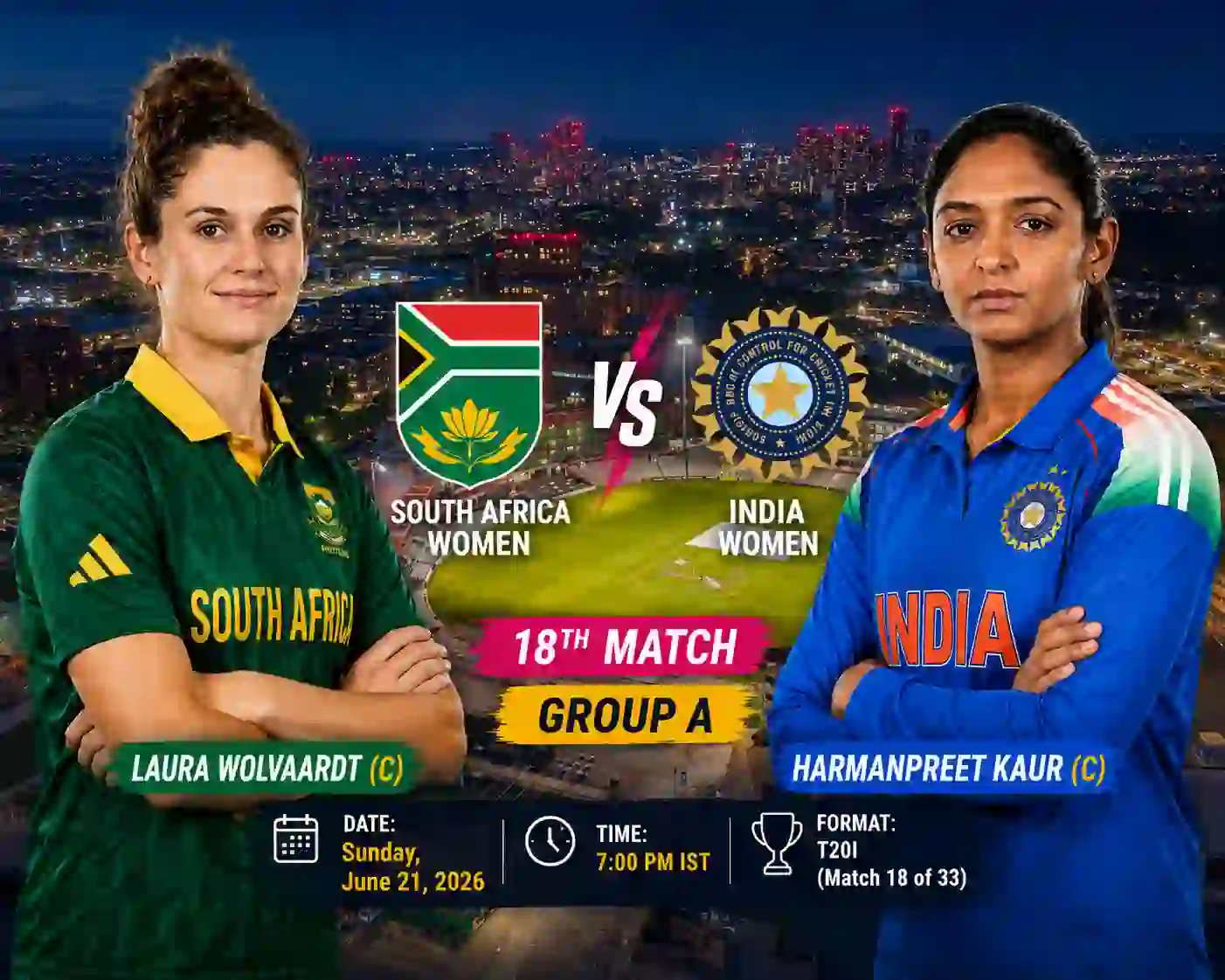 Harmanpreet’s 200th T20I: India vs South Africa Showdown Harmanpreet’s 200th T20I: India vs South Africa Showdown