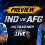 IND vs AFG, 2nd ODI Preview: India Eye Series Win in Lucknow as Afghanistan Fight for Survival | Afghanistan Tour of India 2026