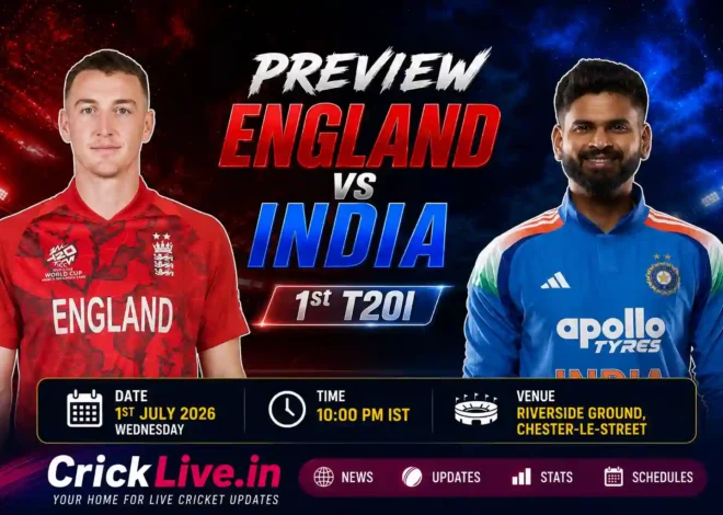 ENG vs IND 2026: Full Preview, Schedule, Squads & Records | Shreyas Iyer vs Harry Brook in High-Stakes T20I Series