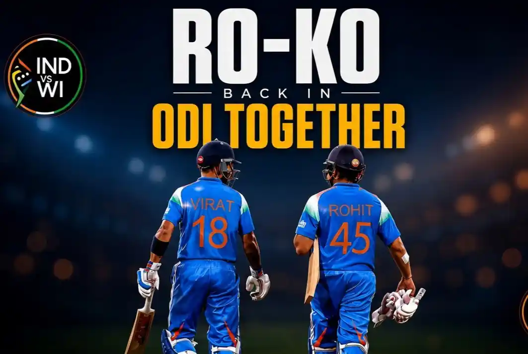 IND vs WI 1st ODI Preview: Rohit Sharma & Virat Kohli Return as India Begin World Cup 2027 Journey in Thiruvananthapuram IND vs WI 1st ODI Preview: Rohit Sharma & Virat Kohli Return as India Begin World Cup 2027 Journey in Thiruvananthapuram