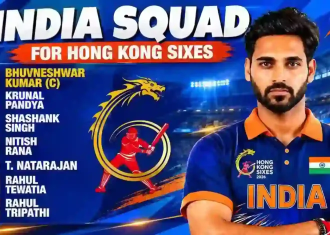 Bhuvneshwar Kumar Named India Captain for Hong Kong Sixes 2026: Full Squad, Groups, India vs Pakistan Date & All Details