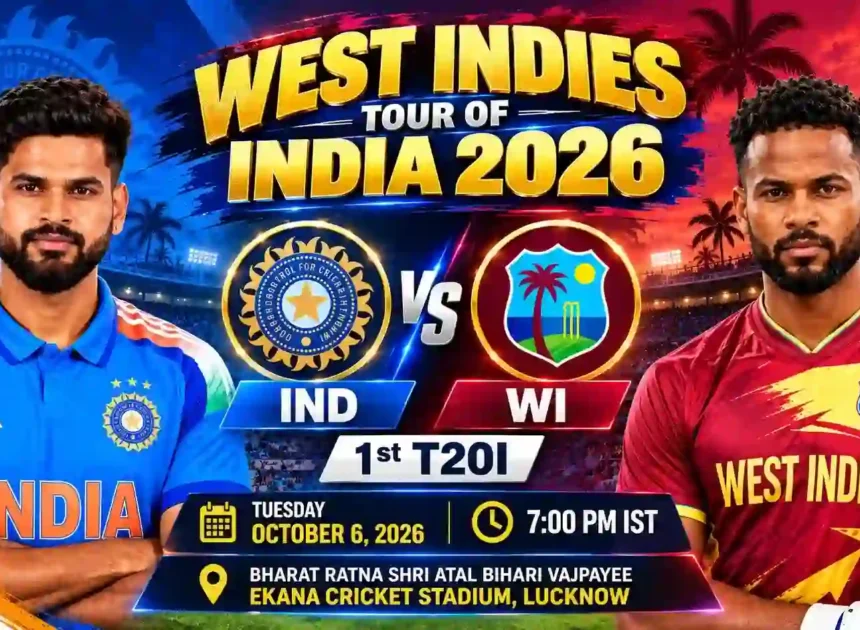 IND vs WI 1st T20I Preview: Shreyas Iyer’s New Era Begins in Lucknow as India Eye T20I Reset After ODI Heartbreak
