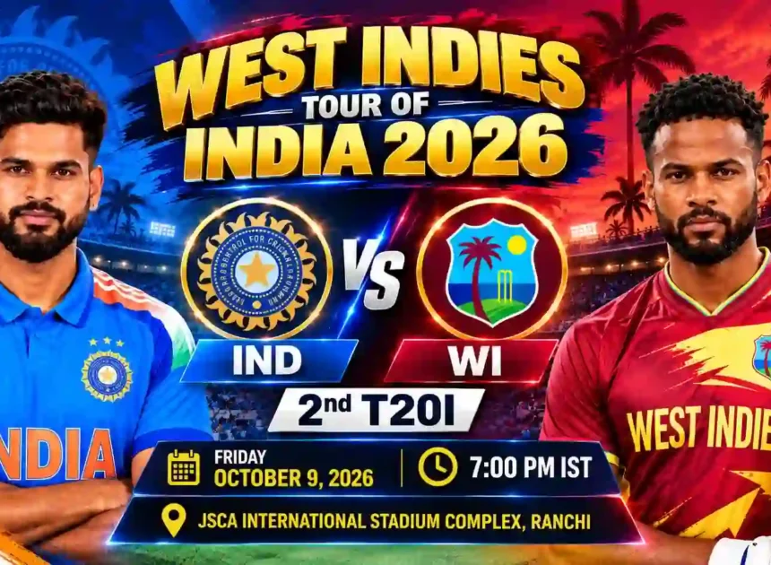 IND vs WI 2nd T20I Preview: Iyer’s Men Eye 11th Straight Win as West Indies Fight to Keep Series Alive in Ranchi
