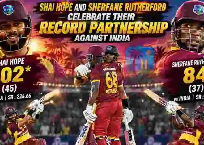 Shai Hope 102*, Rutherford 84: How West Indies Pulled Off Record 252 Chase vs India | Highlights & Records