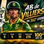 SA Champions vs AUS Champions Review: AB de Villiers’ 37-Ball Century Seals Record 210 Chase in Sharjah