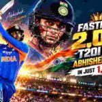 Abhishek Sharma Fastest to 2000 T20I Runs: 1024 Balls, Breaks Suryakumar Yadav’s World Record Abhishek Sharma Fastest to 2000 T20I Runs: 1024 Balls, Breaks Suryakumar Yadav’s World Record
