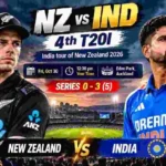 NZ vs IND 4th T20I Preview: Can New Zealand Avoid a Whitewash at Eden Park?