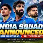 India Squad for New Zealand Tour 2026: Bumrah Returns, Gill and Iyer to Lead