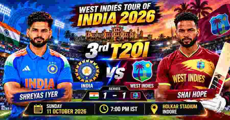 IND vs WI 3rd T20I Preview: Series Decider in Indore as India Seek Bowling Answers Against Hope’s Windies IND vs WI 3rd T20I Preview: Series Decider in Indore as India Seek Bowling Answers Against Hope’s Windies