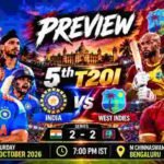 IND vs WI 5th T20I Preview: Series Decider in Bengaluru as India Eye Home Record, West Indies Chase History