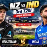 NZ vs IND 3rd T20I Preview: India Eye Series Seal in Windy Wellington as New Zealand Fight for Survival